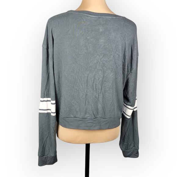 Harry Potter Hogwarts Cropped Sweatshirt XL Gryffindor Ravenclaw Hufflepuff - Picture 2 of 7